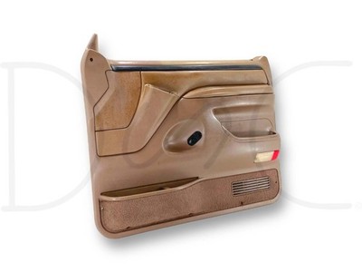 94-97 Ford F250 F350 RH Right Passenger Front Door Panel Mocha Tan