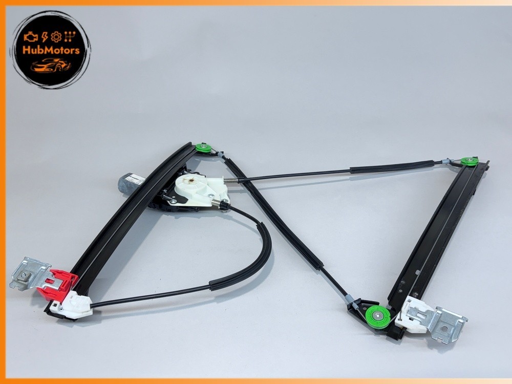 M139 03-13 Maserati Quattroporte Front Left Door Window Regulator w/ Motor
