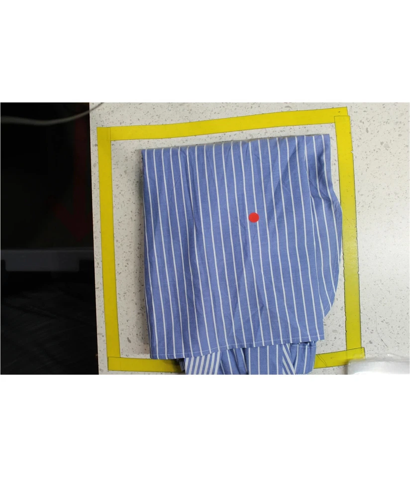 Bar III Mujer Falda Alta-Baja Rayas, Bluexombo, M Foto 3 de 3