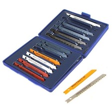 Universal Jigsaw Blade Set Metal Plastic Wood Fits Black & Decker Jig Saws 14PC