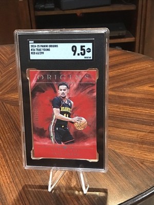 2024-25 Panini Origins - Trae Young #36 Red /299 Mint 9.5