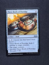 THREE BOWLS OF PORRIDGE Wilds of Eldraine - Magic: The Gathering - NM/M