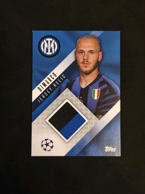 Federico Dimarco Jersey Relic 2 Colours Topps Match Attax 2024/25 Inter Mailand