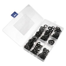 280 Pcs Retainer Ring Bearing Pattern Washer Locking Gasket Steel