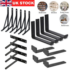 Floating Shelf Brackets 15/20/22.5CM Heavy Duty Metal for Support Wall Hanging