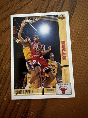 1991-92 Upper Deck #125 Scottie Pippen Chicago Bulls