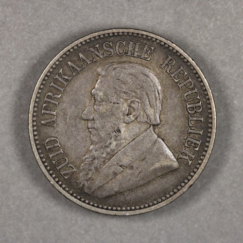 1895 South Africa Silver 2 1/2 Shillings