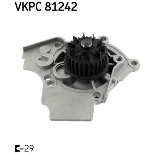 SKF Wasserpumpe + Dichtungen FüR VW Golf VI 5K1 Tiguan 5N 1F7 1F8 Audi Q3-image