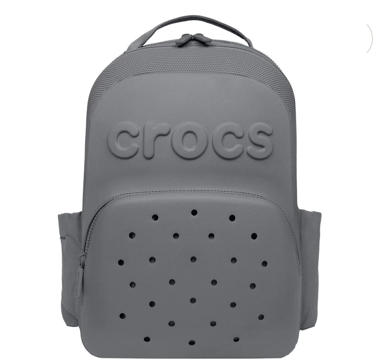 Crocs Classic Backpack Slate Grey 18L Laptop Bag Waterproof EVA Jibbitz NEW