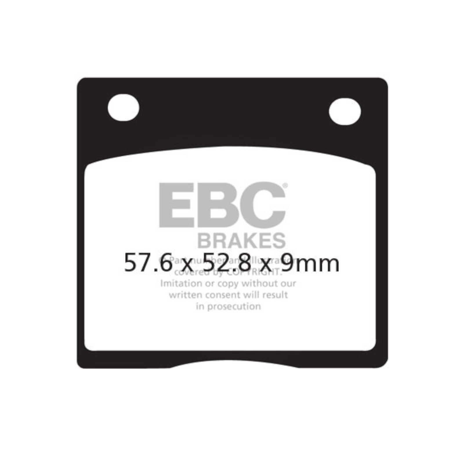 Brake Pads for SUZUKI GSX 1100 E 1981 Rear EBC
