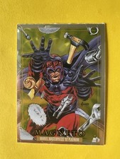 2024 Skybox Marvel Masterpieces 92 Platinum Magneto #49