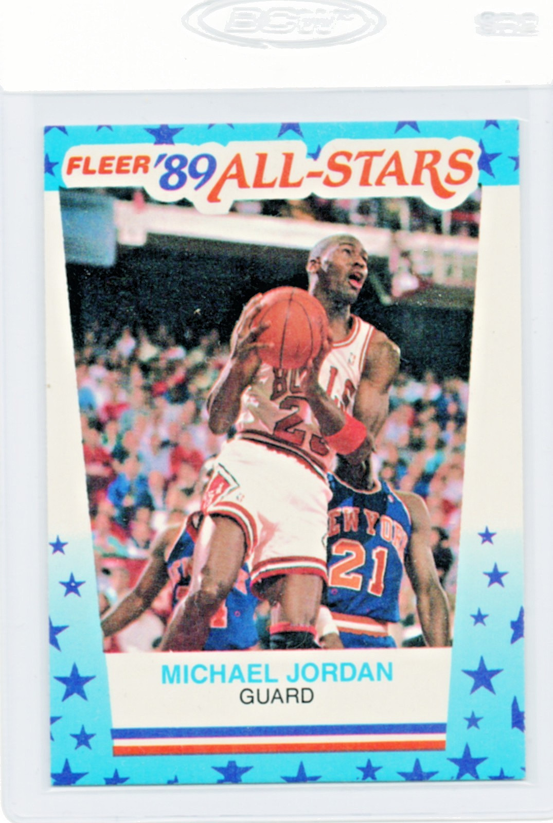 1989-90 Fleer - All-Stars Stickers Michael Jordan #3