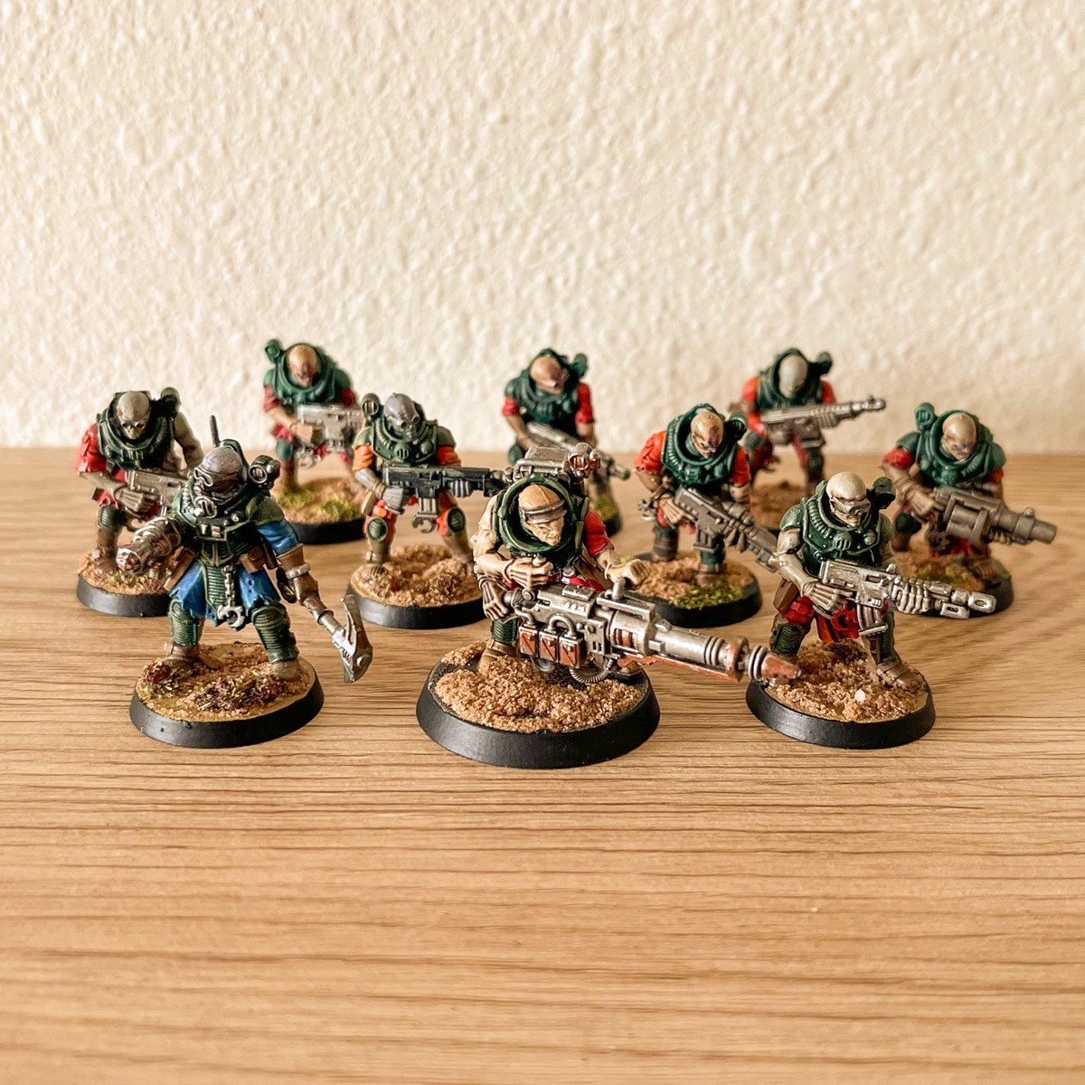 Warhammer 40k Genestealer Cults - Painted Neophyte Hybrids - Item