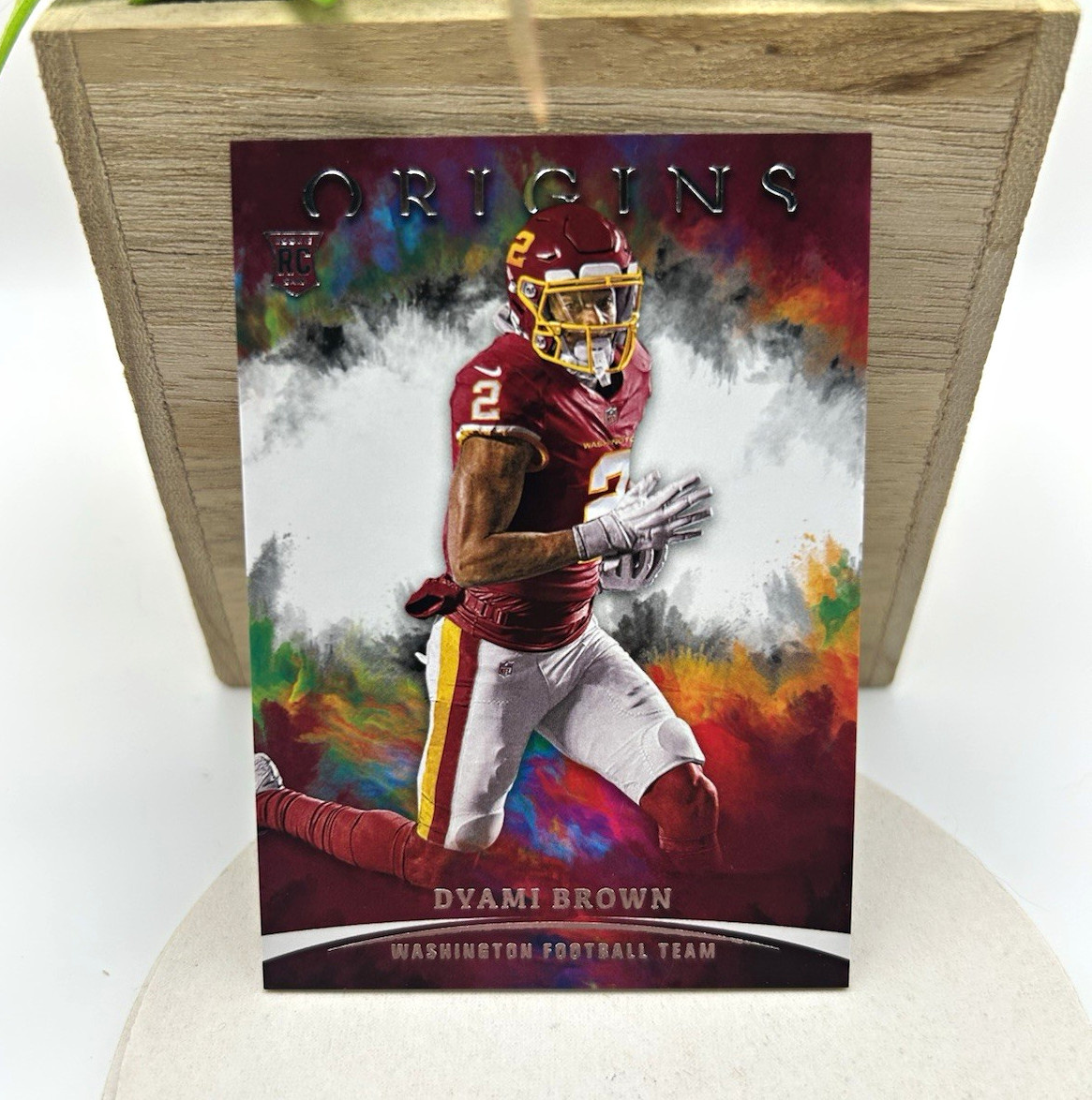 Panini 2021 Origins Football Dyami Brown RC #128 Washington Team