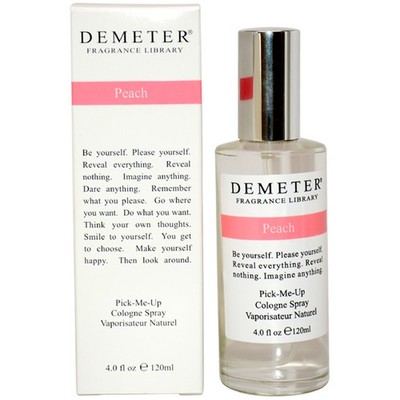 2 Pack Peach by Demeter for Women - 4 oz Cologne Spray