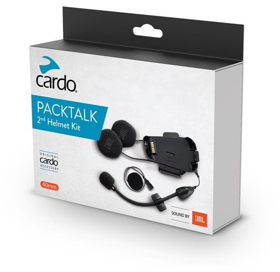 Kit Cardo Packtalk 2e casque JBL CSACC00010 avec fixation complète en acier et abs