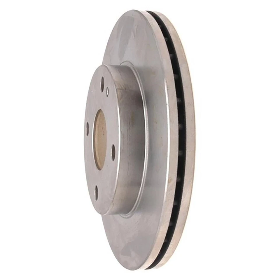 Front Brake Rotors + Metallic Brake Pads & Hardware For 1998 Ford Escort Foto 3 de 4