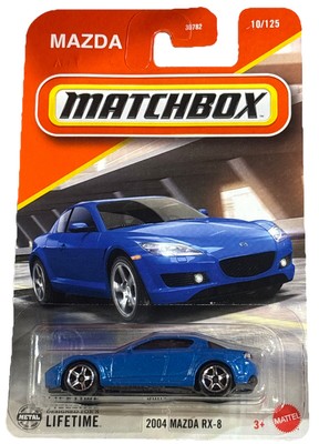 matchbox 2004 mazda rx-8, Blue
