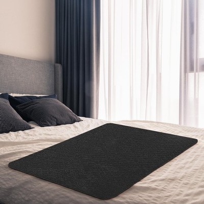 SmoothNovelty Waterproof Mat Reusable Stainproof 27.5 x Inch, Black 