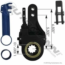 AUTOMANN 136.1031 Air Brake Automatic Slack Adjuster 5 1/2 in. Length, 1 1/2 in.