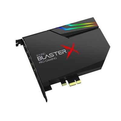 CREATIVE Sound BlasterX AE-5 Plus SABRE32 Hochauflösende Schwarz