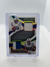 2022 Panini Immaculate Jonathan Taylor Marshall Faulk Past & Present /99 Colts