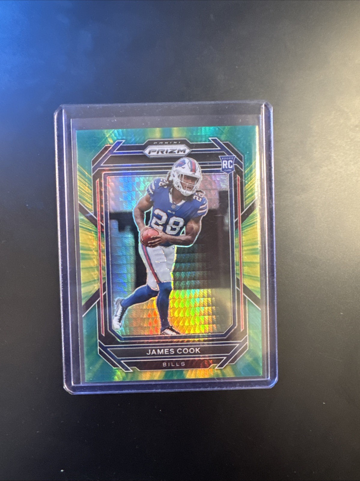2022 Panini Prizm - Rookies James Cook #319 Hyper Prizm /175 (RC)