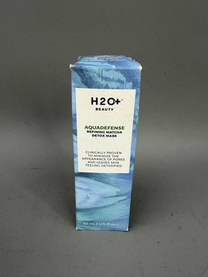 H2O+ BEAUTY AQUADEFENSE REFINING MATCHA DETOX MASK 60ml 2 fl oz