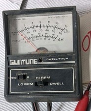 Suntune Sun Electric Model Dwell Tachometer Works Great Od7 Suntune Sun Electric Model Dwell Tachometer Works Great Od7