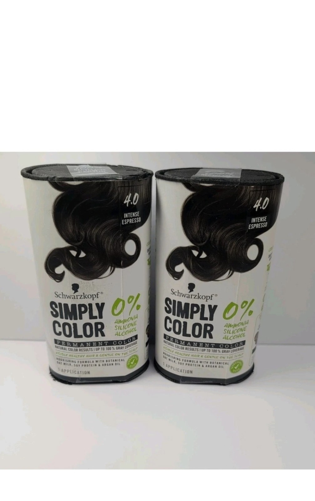 Permanent Hair Dye, 4.0 Intense Espresso, (lot Of 2)