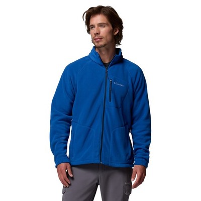 Fleece-Sweatshirt Herren, Columbia Fast Trek II Full Zip Fleece, Blau