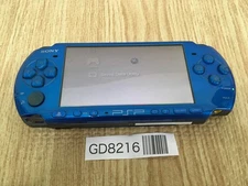 GD8216 Plz Read Item Condi PSP-3000 VIBRANT BLUE SONY PSP Console Japan