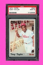 1970 TOPPS #324 TONY TAYLOR PSA 9