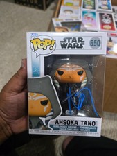 Ariana Greenblatt Signed Ahsoka Tano Funko Pop #464 jsa coa