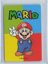 Vintage Japanese Single Card Mario Jack of Clubs Nintendo Playing Card Art