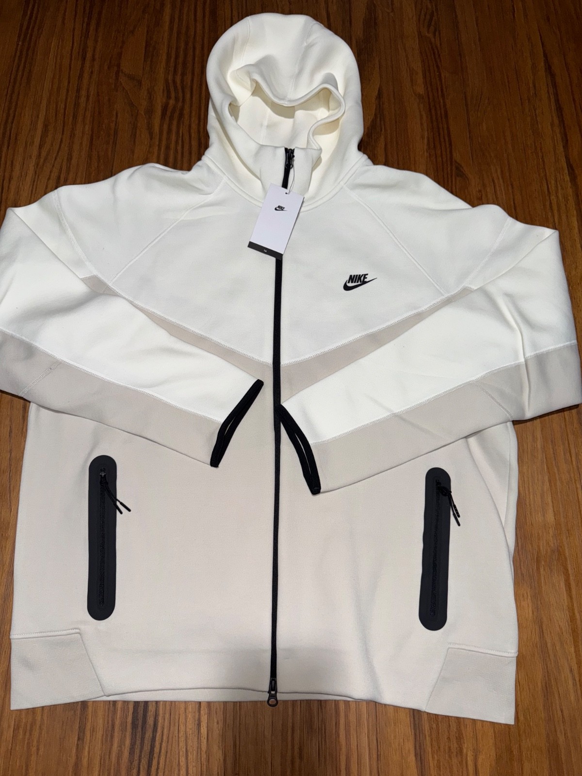 Nike Sportswear Tech Fleece Windrunner Men’s 2XL Tall FB7921-104 Light Orewood