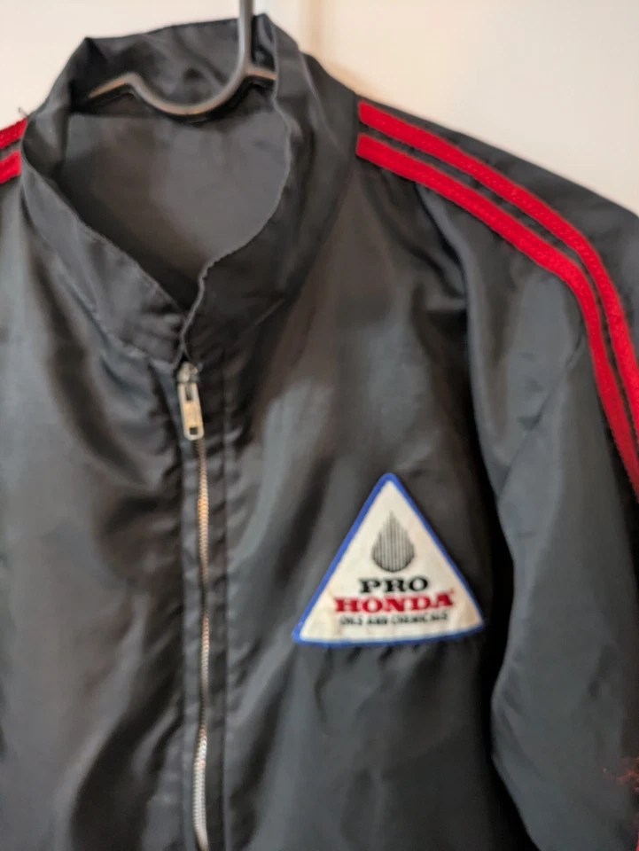本田 Pro Oils & Chemicals 轻量级休闲摩托车车间夹克 LRG — 第 2/4 张图片