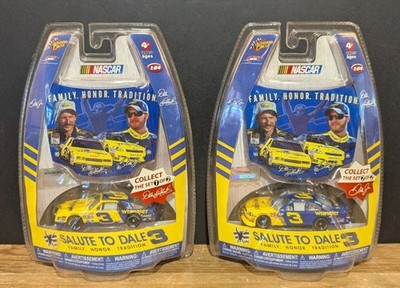 Winners Circle Dale Earnhardt/Jr 1:64 Diecast Salute To Dale Collectors Set Of 2