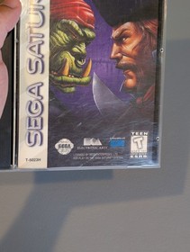 Warcraft II The Dark Saga SEGA Saturn 1997 Authentic Tested - Complete w/ Manual