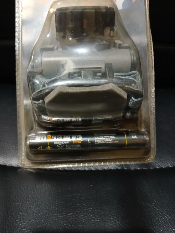 Lámpara de cabeza con lente giratoria Western Safety (61319) nuevas baterías grises selladas incluidas Foto 3 de 4