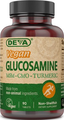 Vegan Glucosamine MSM & CMO, CMO, Turmeric Extract, Boswellia Extract with No...