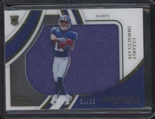 2022 Immaculate Clearly WAN'DALE ROBINSON RC Rookie Jersey /99 Relic Giants SZ2