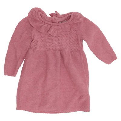 Baby C&A, Kleid, Größe: 74, Pink, Baumwolle, Sonstiges, Feinstrick, Mädchen #GGa