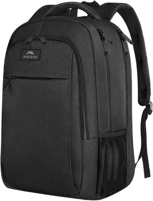 18.4'' TSA Friendly Laptop Backpack Extra Large Travel Computer Bag Black