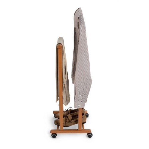 Herrendiener für Schlafzimmer ATRI, Holz - Farbe: Kirsche holz_ Gestell und - Bild 3 von 4
