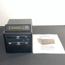 Zipspin D121-L-S C-121-PRO CD/DVD Duplicator Black 2-Target DVD-ROM RW DL