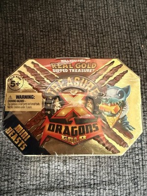 Treasure X Dragons Gold Mini Beasts Dig & Build By Moose Toys New Factory Sealed
