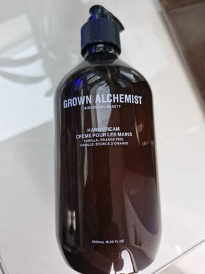 Neu gewachsene Alchemist Handcreme: Vanille, Orangenschale (500 ml) UVP 60 £ Große Größe