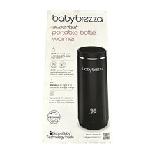 Baby Brezza Superfast Portable Bottle Warmer Black - New In Box Free Shipping