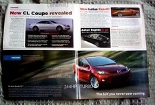 2006 Mazda CX-7 2 Page Print Ad